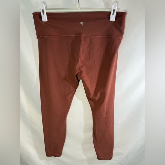 Athleta Ultimate Stash Pocket 7/8‎ Tight Rust Large - Picture 2 of 5